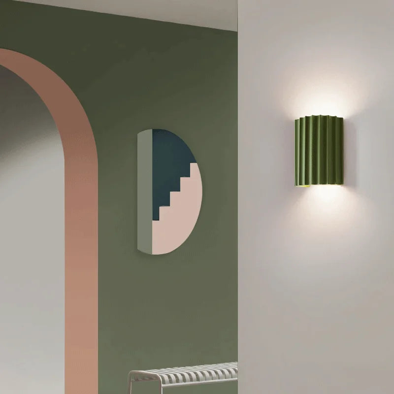 Maliben | Gleamedge Modern Led Wall Lamp Artistic Design Of Resin
