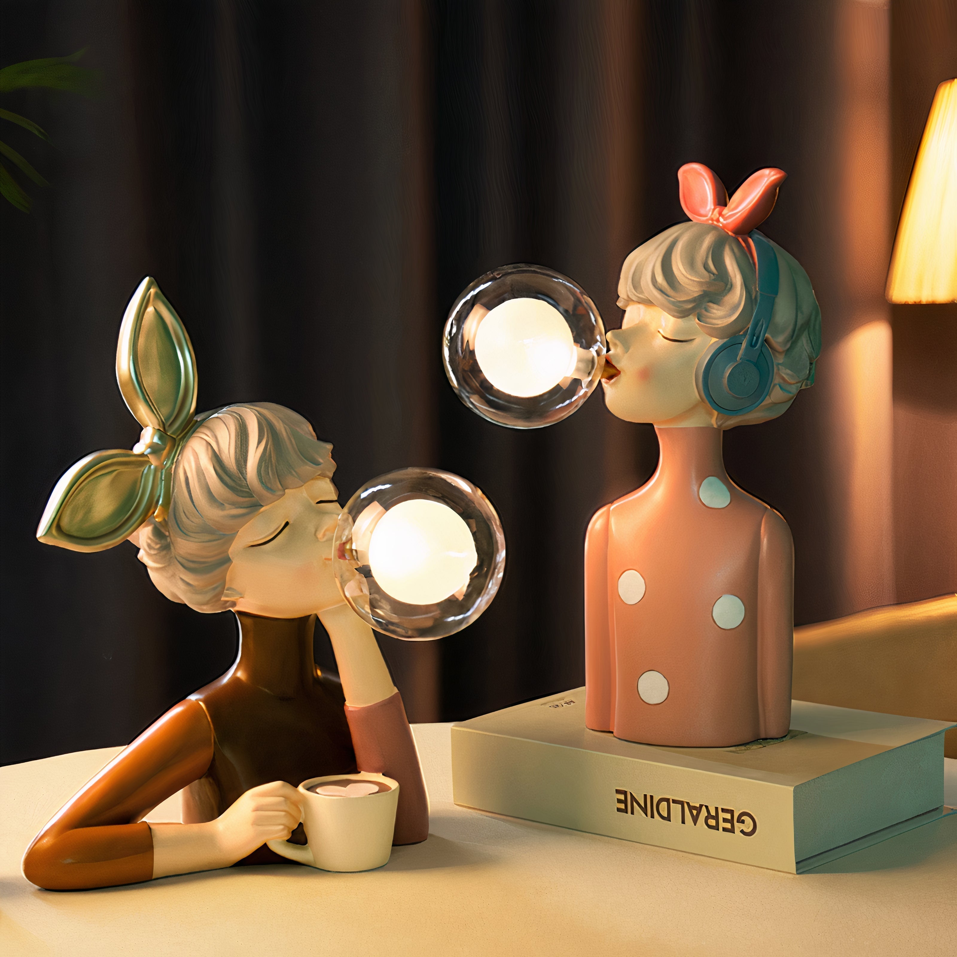 Maliben | Glowgum Unique Table Lamp For Cozy Atmosphere
