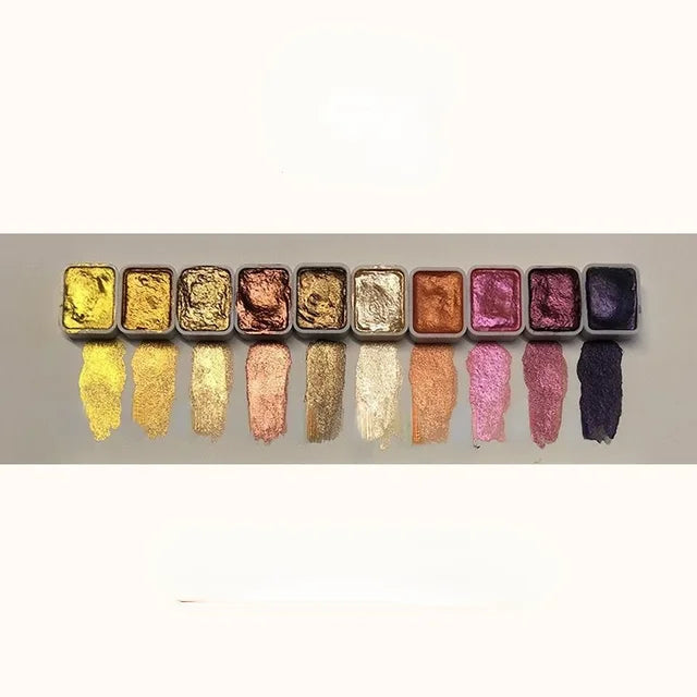 Maliben VibrantaX Art Pigment Set — Vivid Colors for Painting