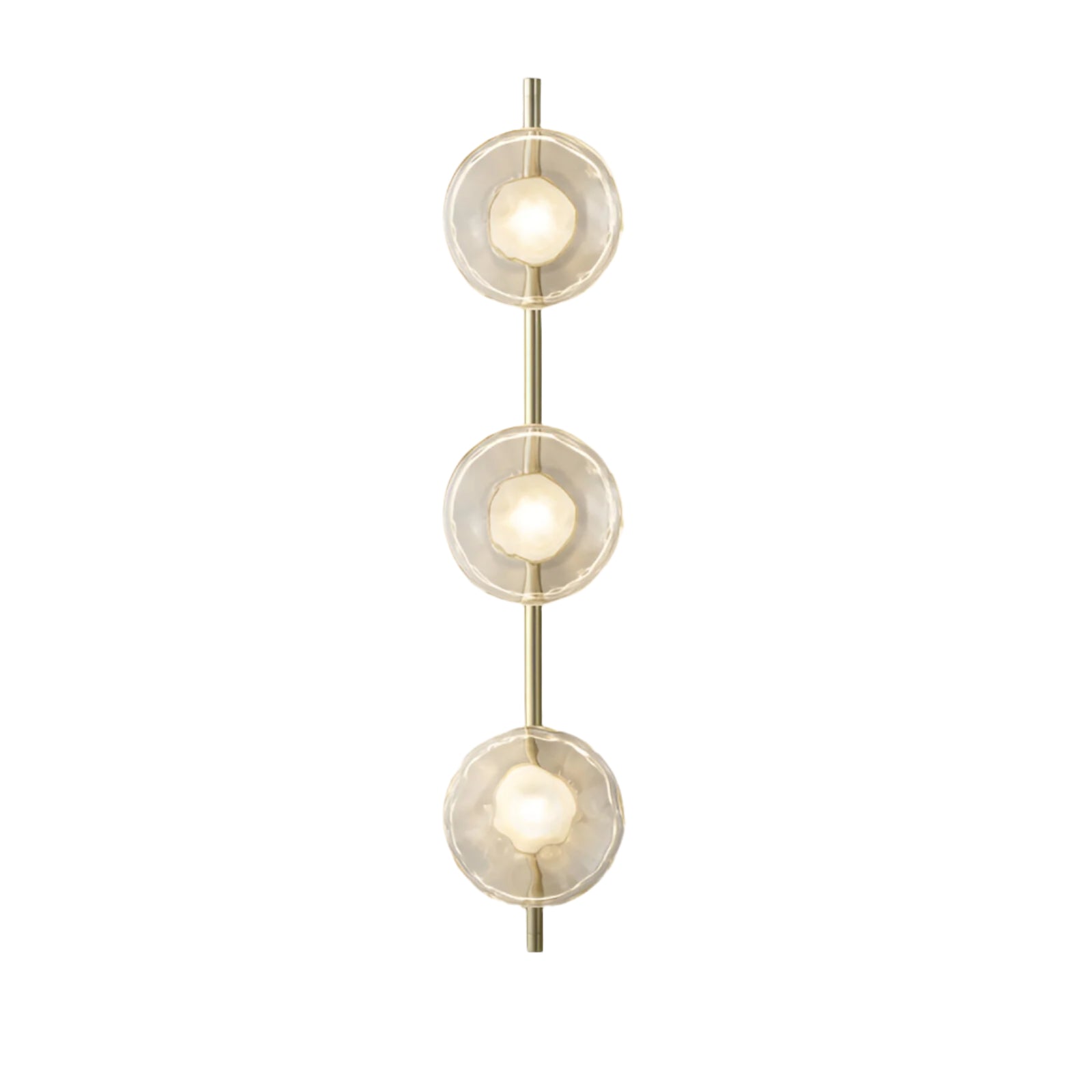 Maliben | Round Glass Wall Lamp In Scandinavian Design