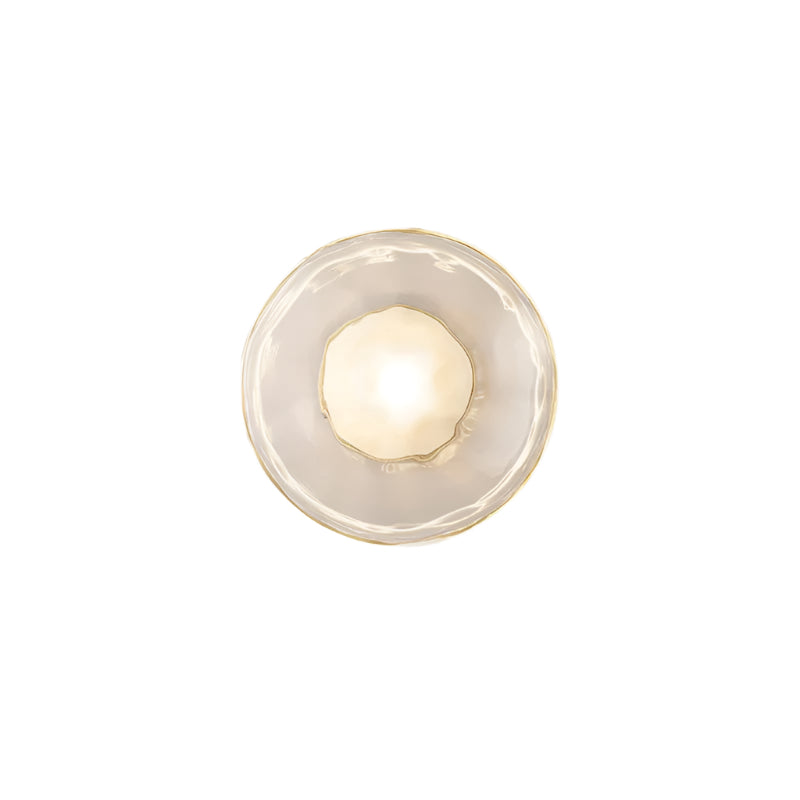 Maliben | Round Glass Wall Lamp In Scandinavian Design