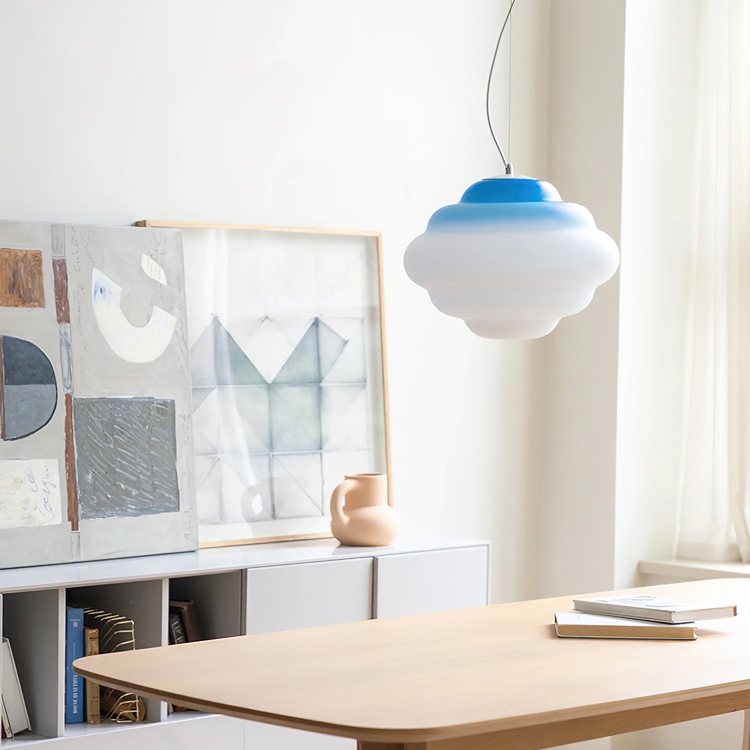 Maliben | Pendant Lamp With Gradient And Soft Light Diffusion - Aérola
