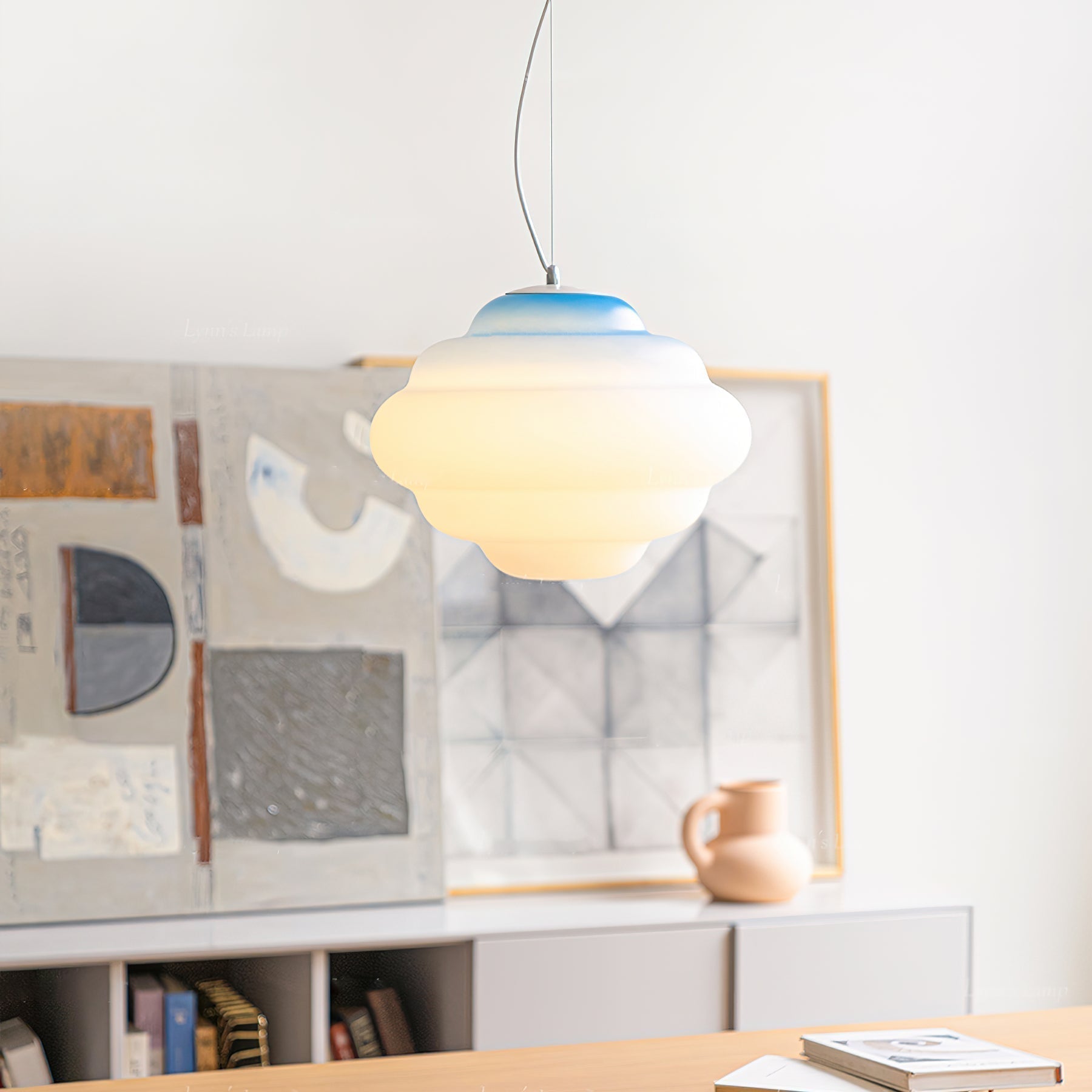 Maliben | Pendant Lamp With Gradient And Soft Light Diffusion - Aérola