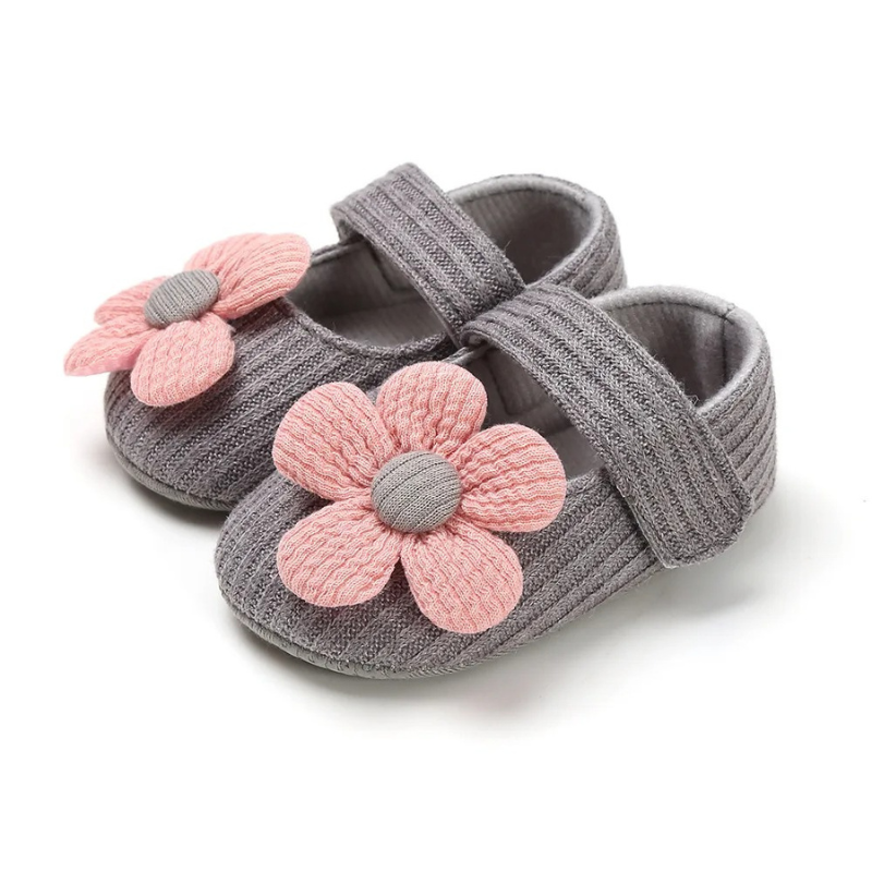Maliben | Lilystep | ComFort And Style Flower Shoes - First Step Shoes for Girls