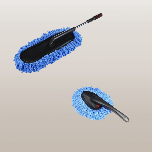 Maliben | Pro Clean Universal Retractable Car Waxing Brush Set