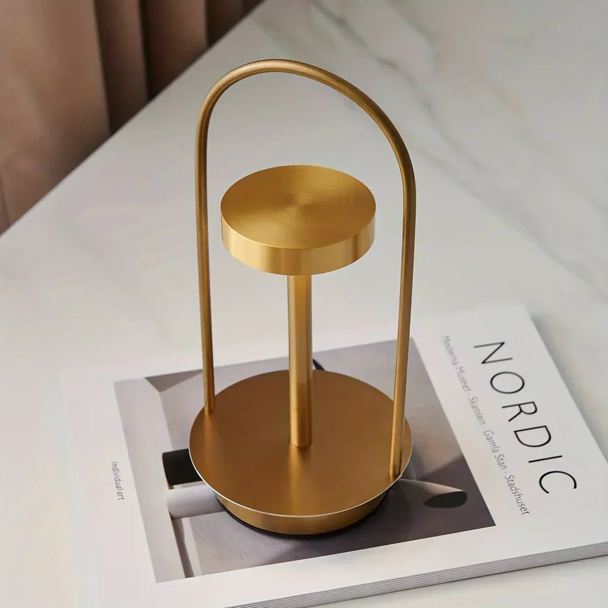MAliben | Cordless Rechargeable Lumilight Table Lamp - Elegant PorTable table Lamp For a Refined Atmosphere