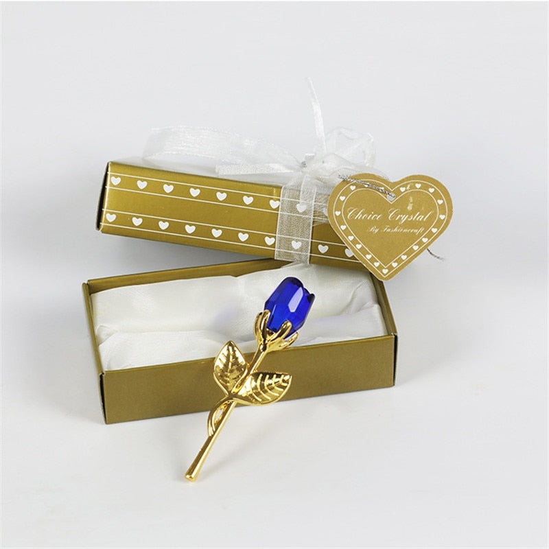 Maliben | Luxury Crystal Rose In Gift Box – Valentine's Gift For Her