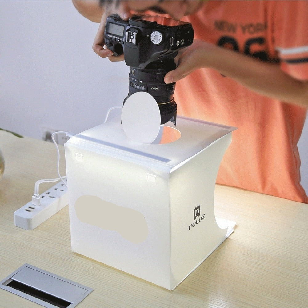 Maliben | Mini Foldable Led Light Photo Studio Box