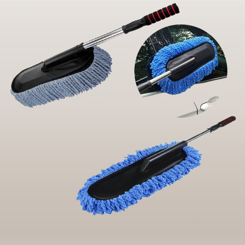 Maliben | Pro Clean Universal Retractable Car Waxing Brush Set