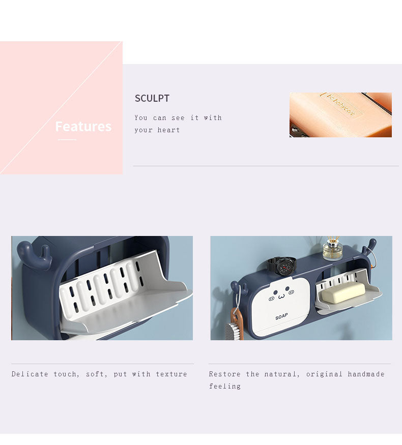 Maliben | Cute Deer Bathroom Soap Holder