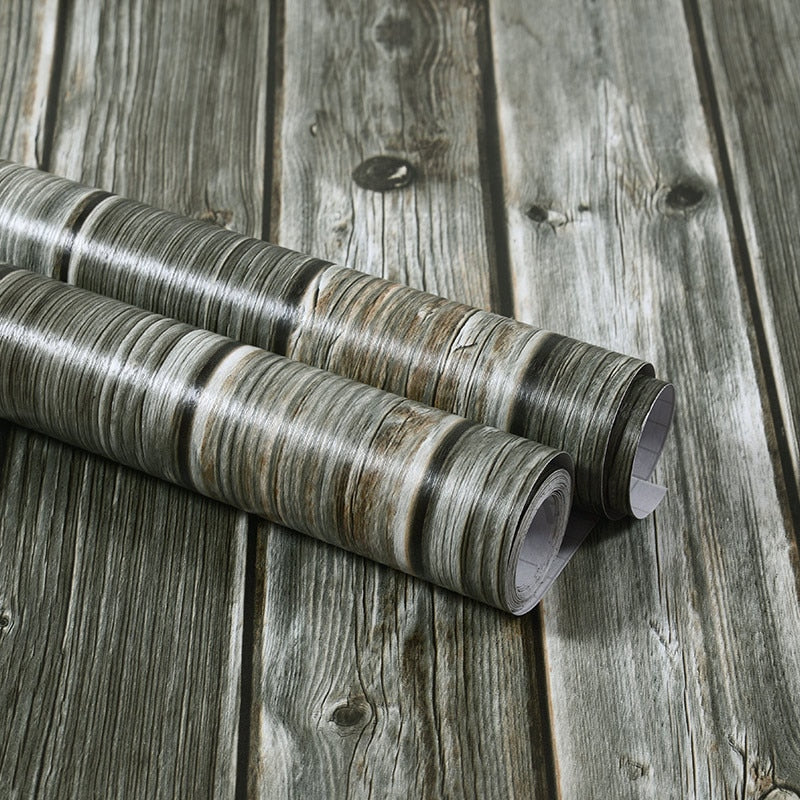 Maliben | Self-Adhesive Wood Grain Wall Sticker