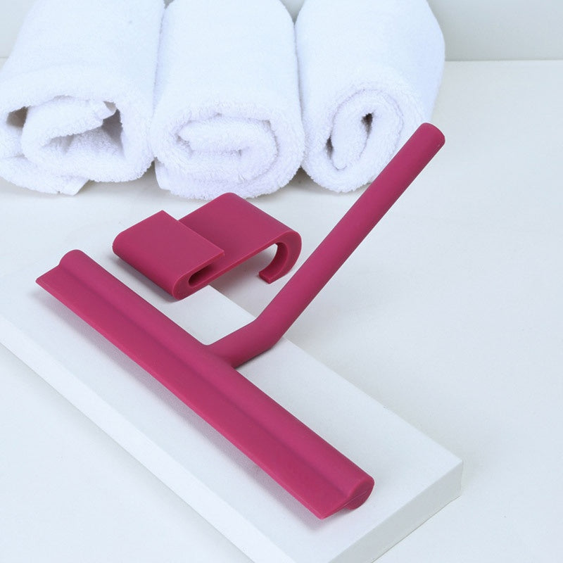 Maliben | Retro Silicone Wiper for the Shower with Storage Holder
