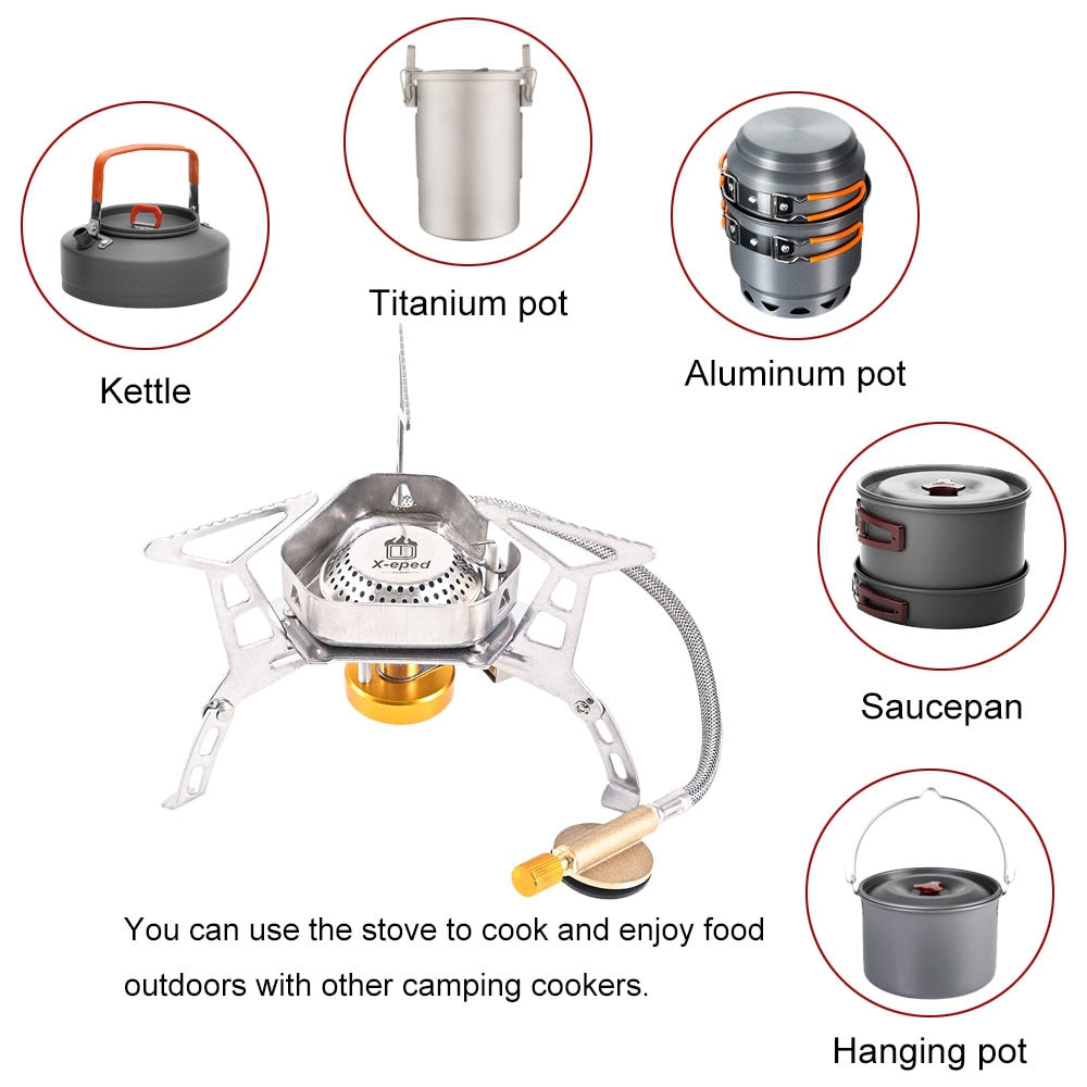 Maliben | Windproof Outdoor Camping Gas Stove