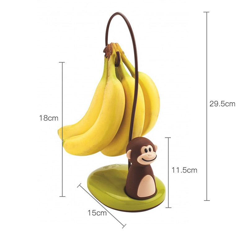Maliben | Monkey Shape Kitchen Banana Hanger Stand