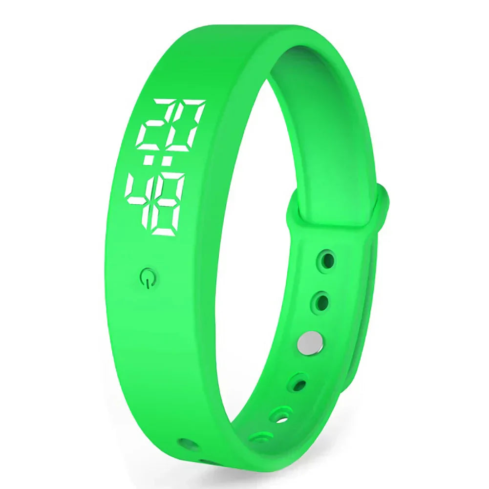 Maliben | BraceletV9 – Waterproof Smartwatch with Vibration Alarm
