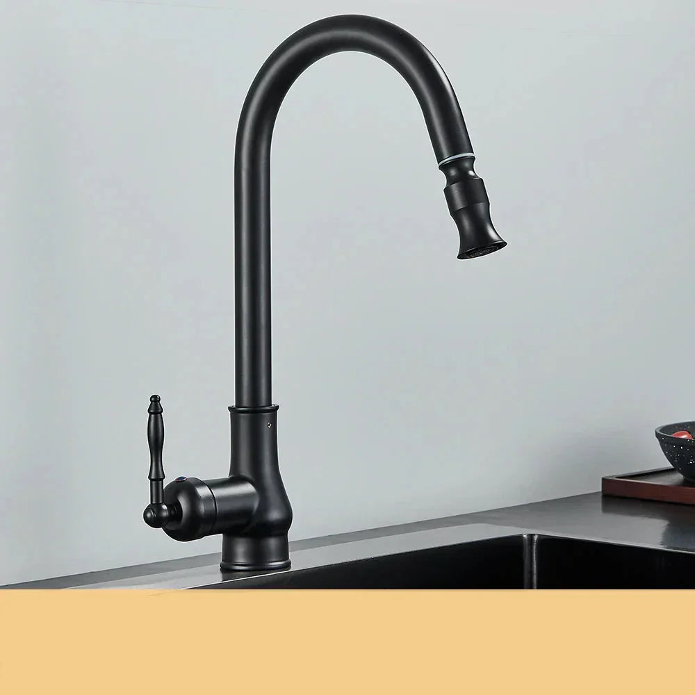 Maliben | Vintagetap Faucet - Antique Brass Kitchen Mixer Faucet