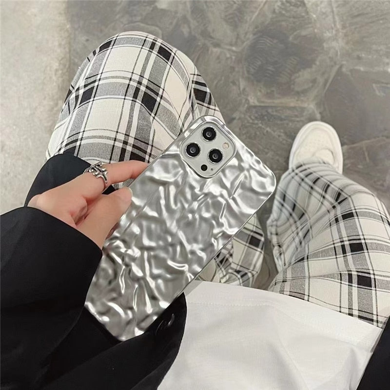 Maliben | Aluminium Foil Pattern Iphone Case