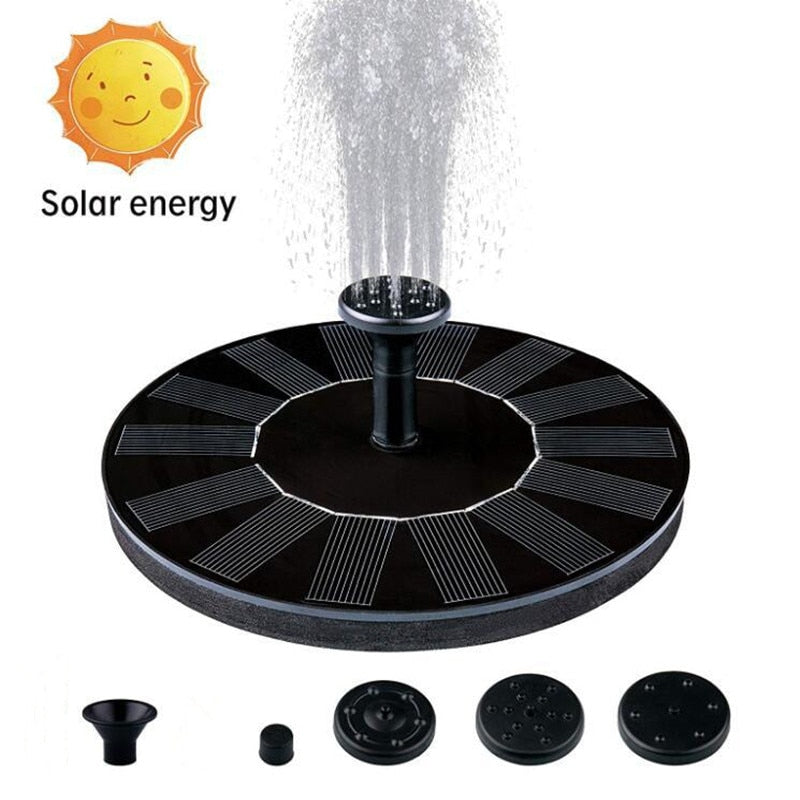 Maliben | Zenn Solar Energy Water Fountain | A Beautiful Addition To The Garden