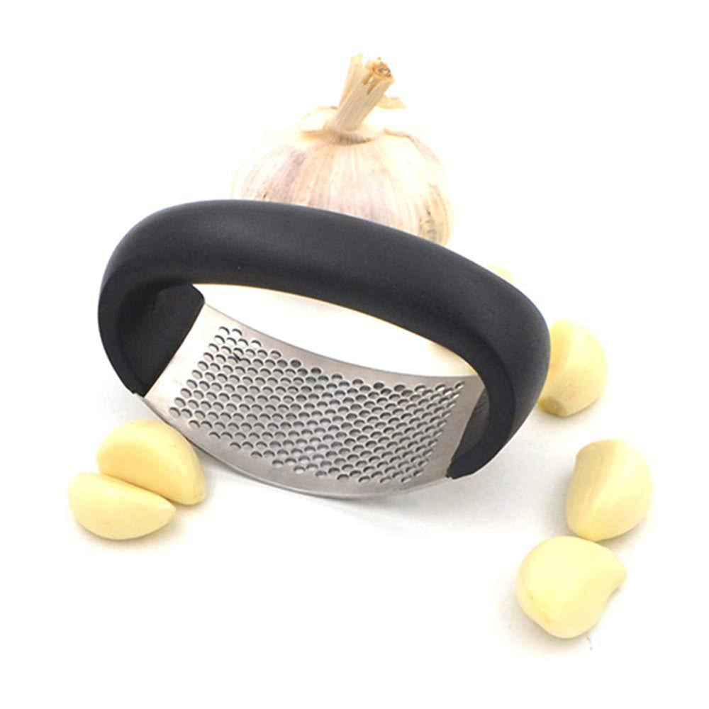 Maliben | Stainless Steel Curves Garlic Press