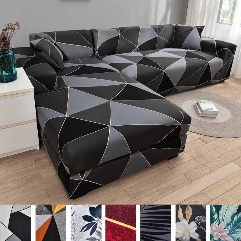 Maliben | Modern Non-slip Colorful Elastic Sofa Cover