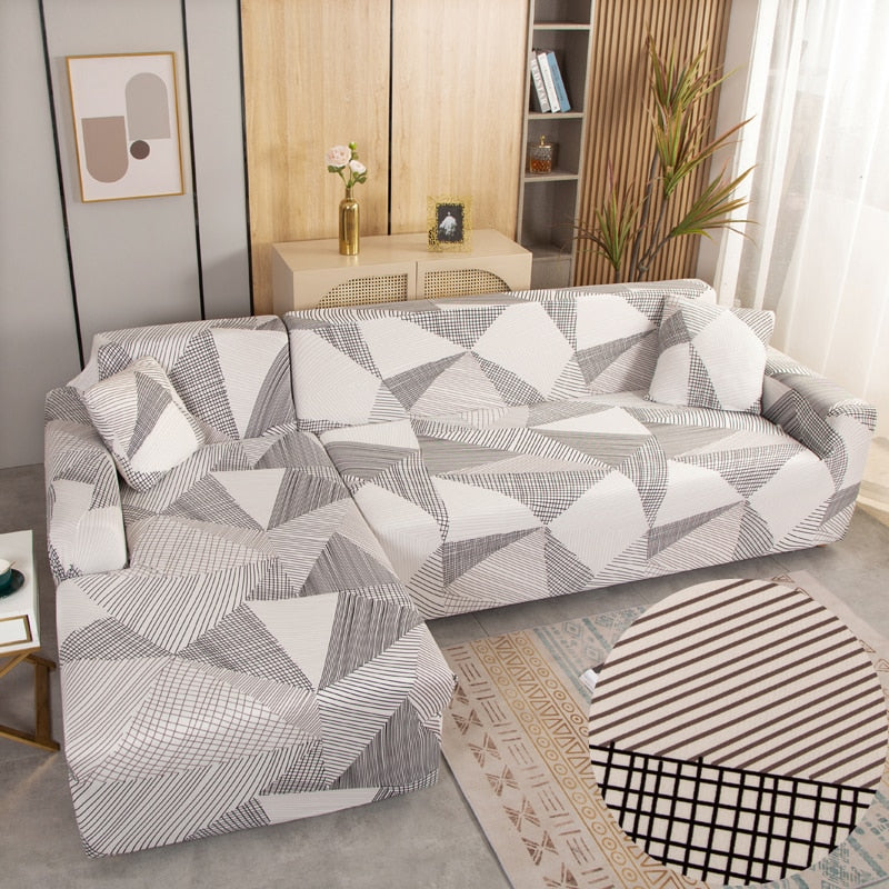 Maliben | Modern Non-slip Colorful Elastic Sofa Cover