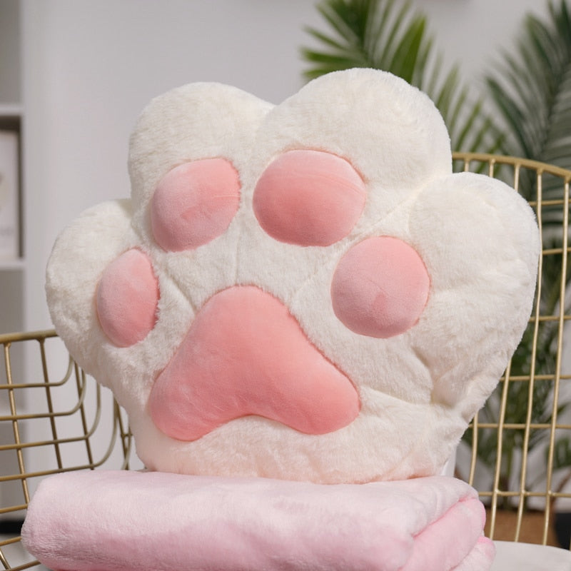 Maliben | Fluffy Bear Paw Hand Warmer Pillow