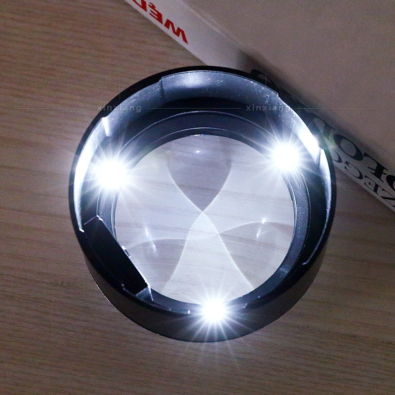 Maliben | LED Reading Glasses Magnifier