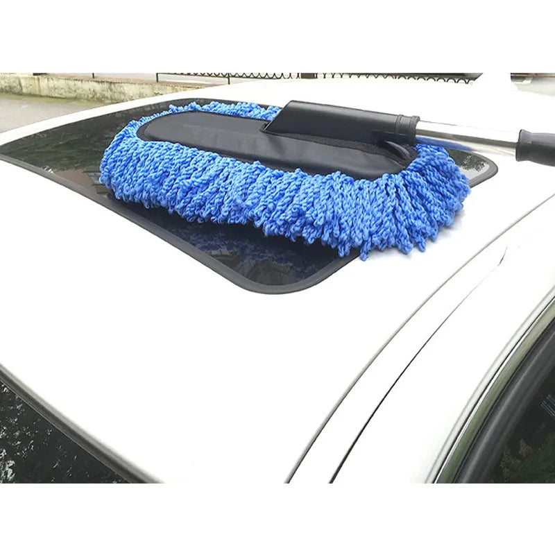Maliben | Pro Clean Universal Retractable Car Waxing Brush Set