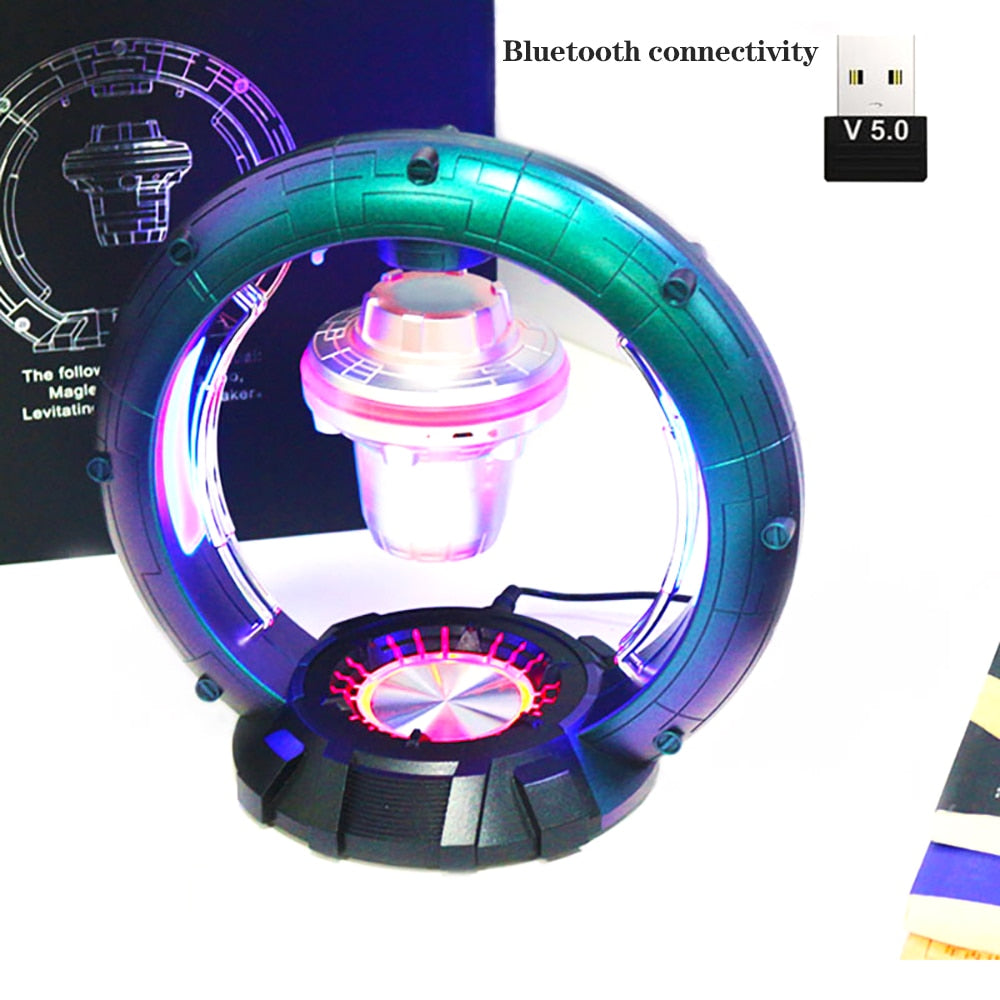 Maliben | Magnetic Levitating Spacecraft Speaker Night Lamp