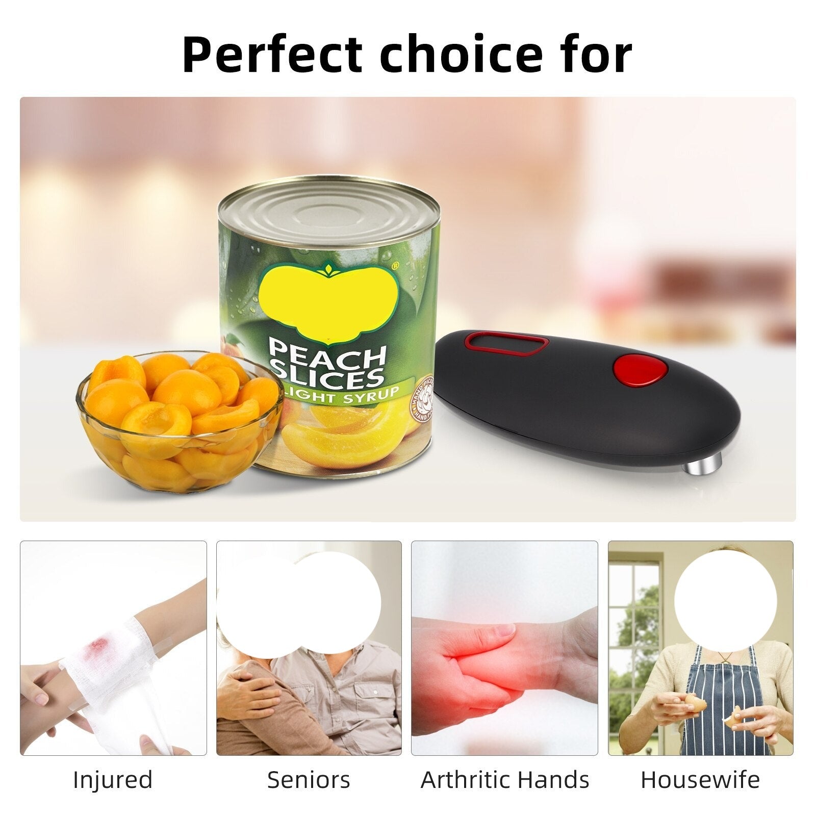 Maliben | One Touch Automatic Can Opener