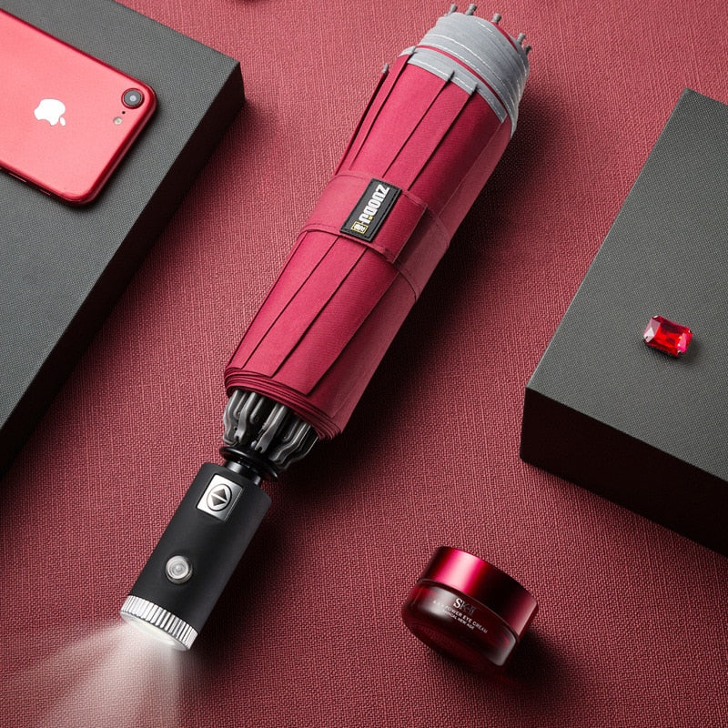 Maliben | Rain Guard Elegant Automatic Led Umbrella
