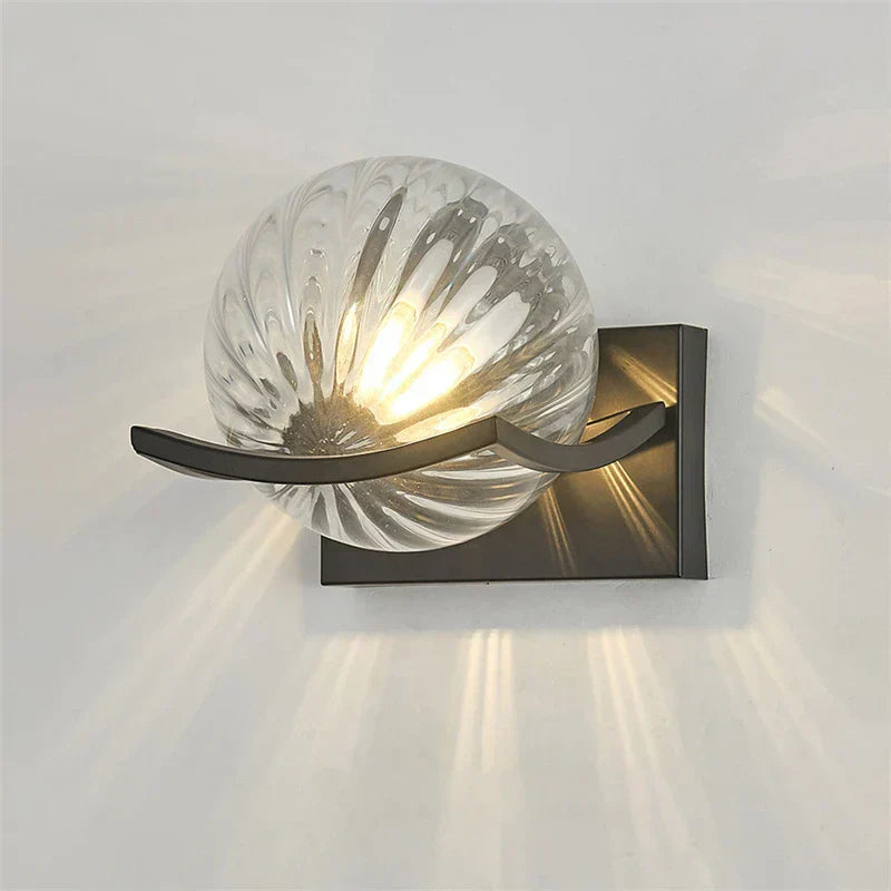 Maliben | Lighting Wall Lamp - Modern Led Glass Wall Lamp
