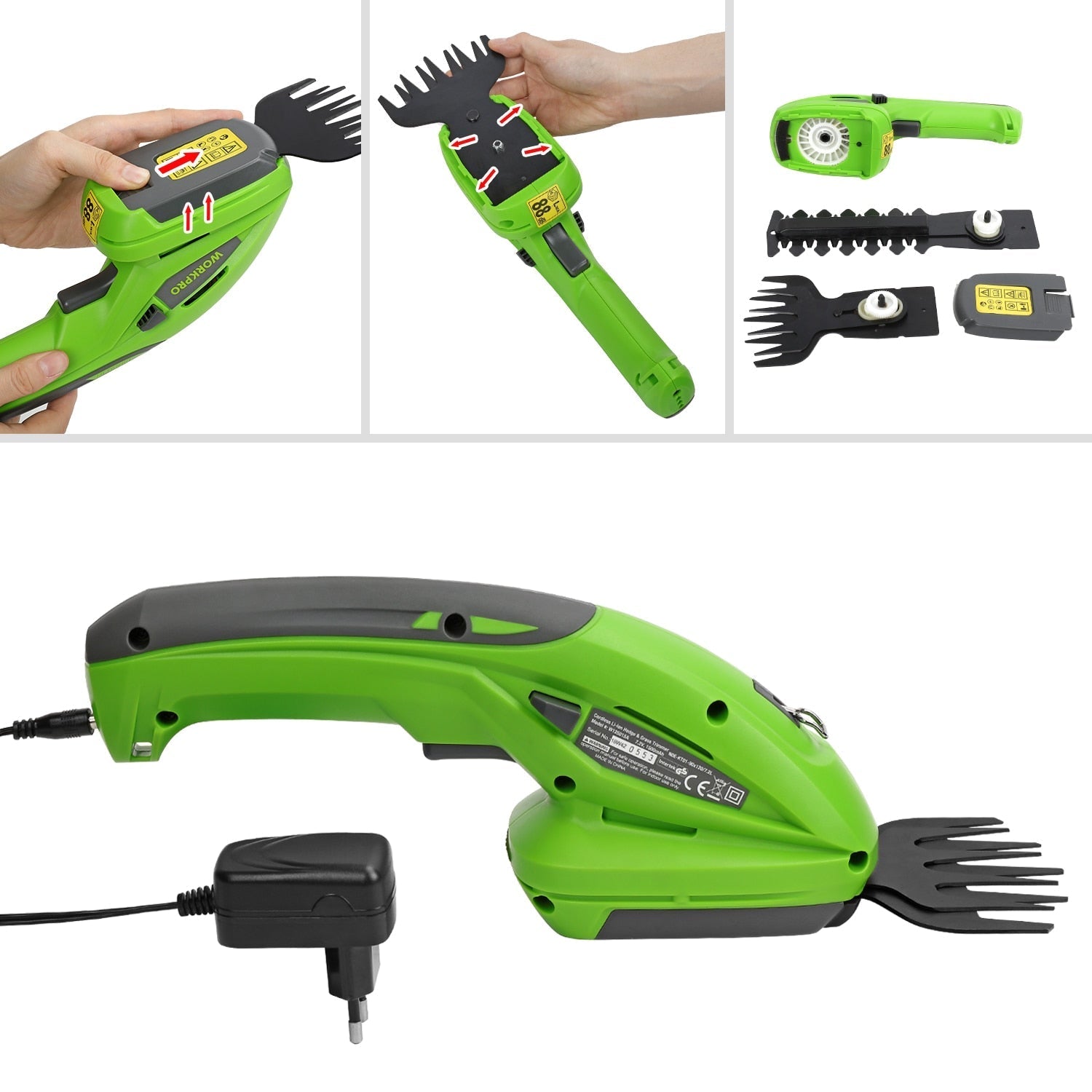 Maliben | Workpro Electric Hedge Trimmer | Efficient & Fast Pruning And Trimming!