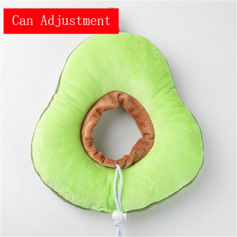 Maliben Soft Avocado-Shaped Pet Healing Collar