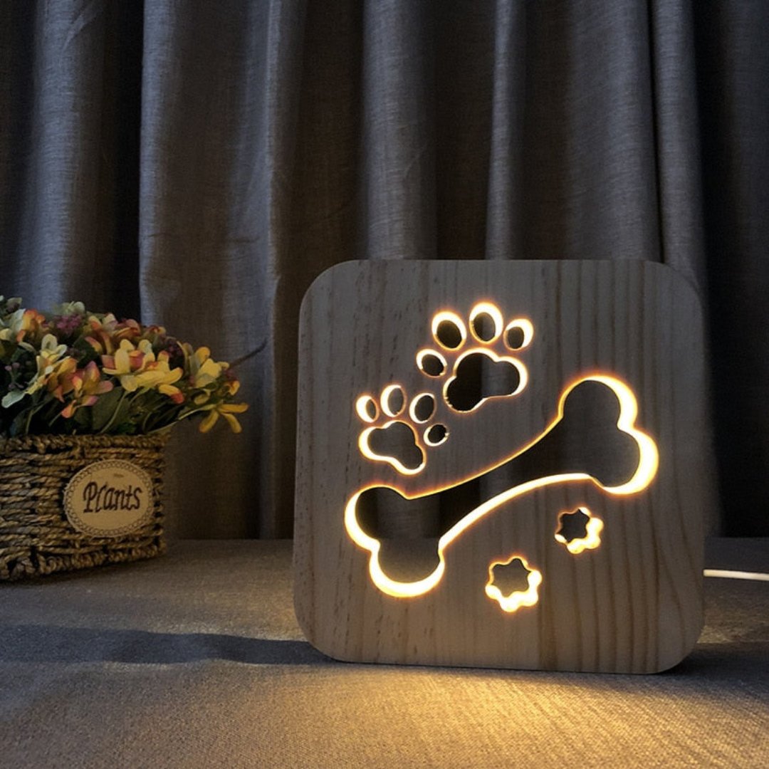 Maliben | Designlight - Elegant Wooden Table Lamp For Atmospheric Warmth