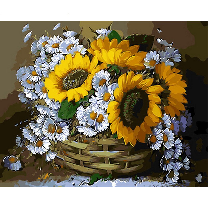 Maliben | Flower Portrait (Paint By Number)