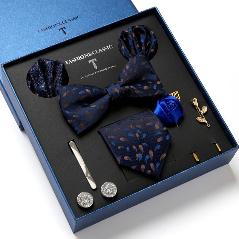 Maliben | Men Tie Set Luxury Gift Box