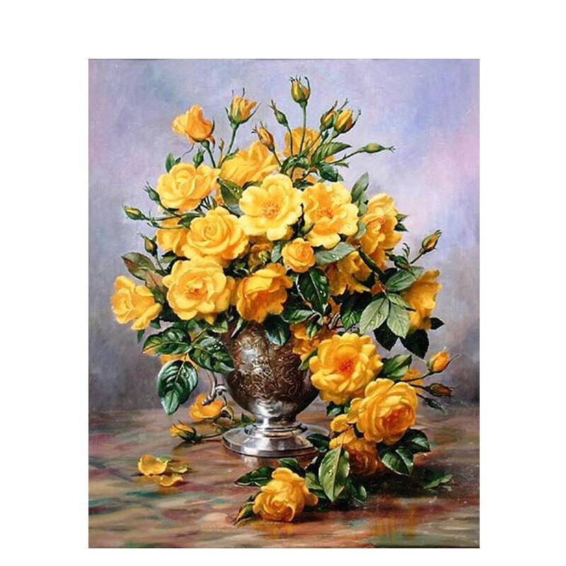 Maliben | Flower Portrait (Paint By Number)