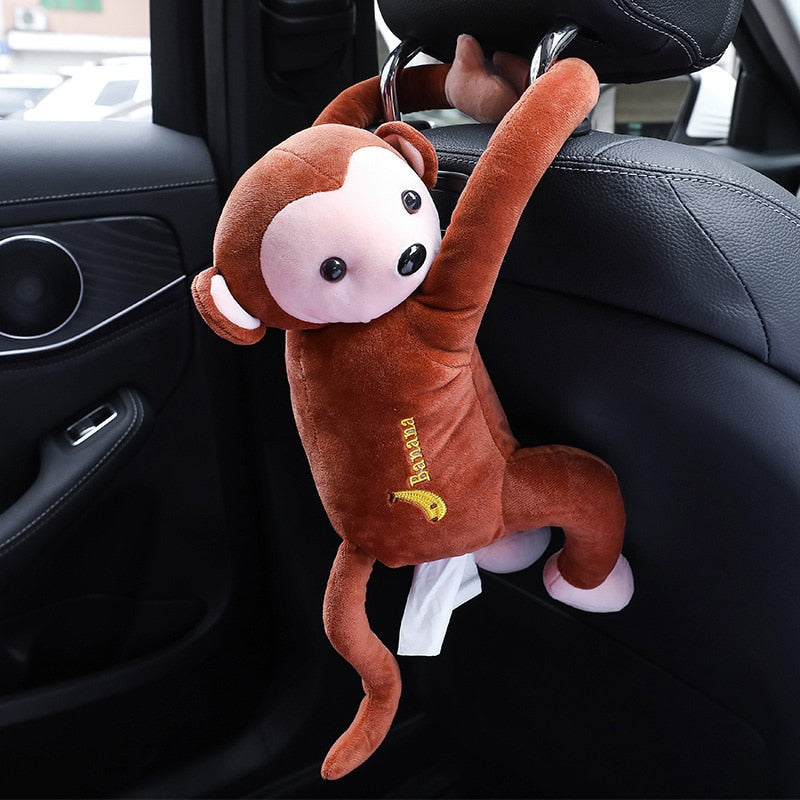 Maliben | Cuddly Monkey Tissue Box