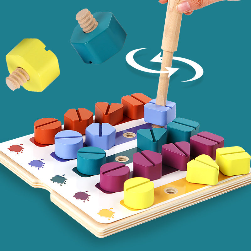 Maliben | EcoToys Brainbox Maze | Educational Wooden Maze toy - Improve Motor Skills