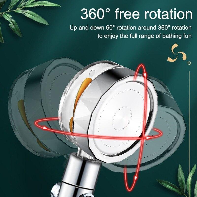 Maliben | Water-Saving 360° Rotating High-Pressure Shower