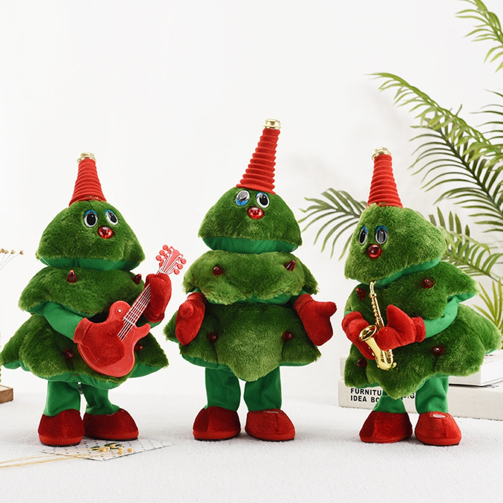 Maliben | Mini Dancing Christmas Tree Doll Ornaments