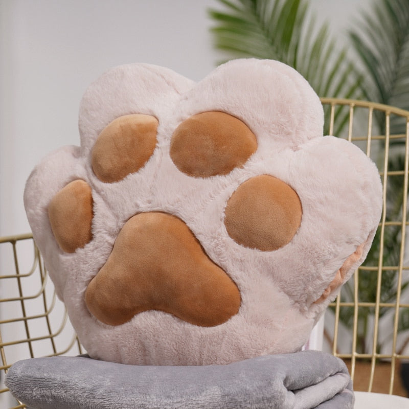 Maliben | Fluffy Bear Paw Hand Warmer Pillow