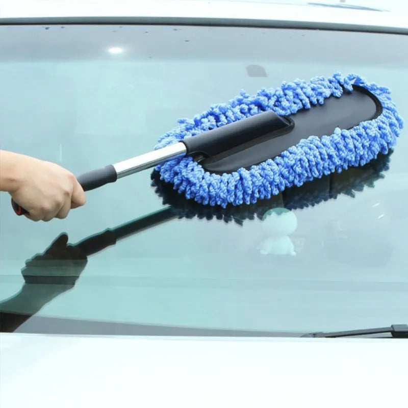 Maliben | Pro Clean Universal Retractable Car Waxing Brush Set
