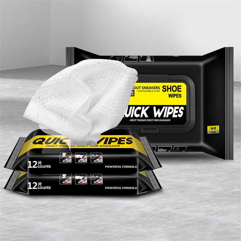 Maliben | Disposable White Shoe Cleaner Wipes