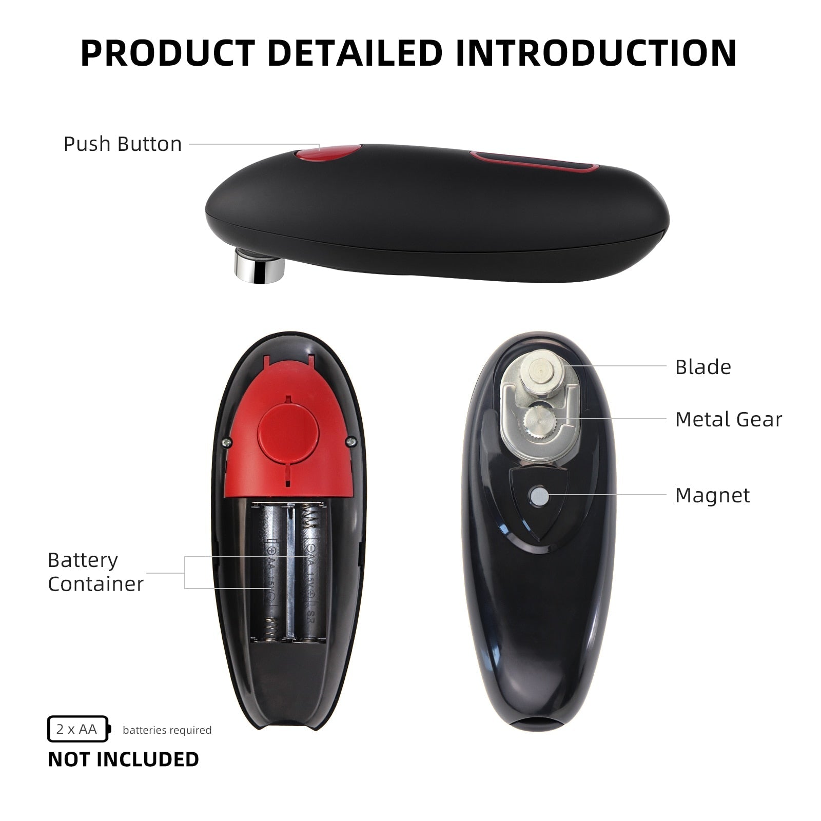 Maliben | One Touch Automatic Can Opener