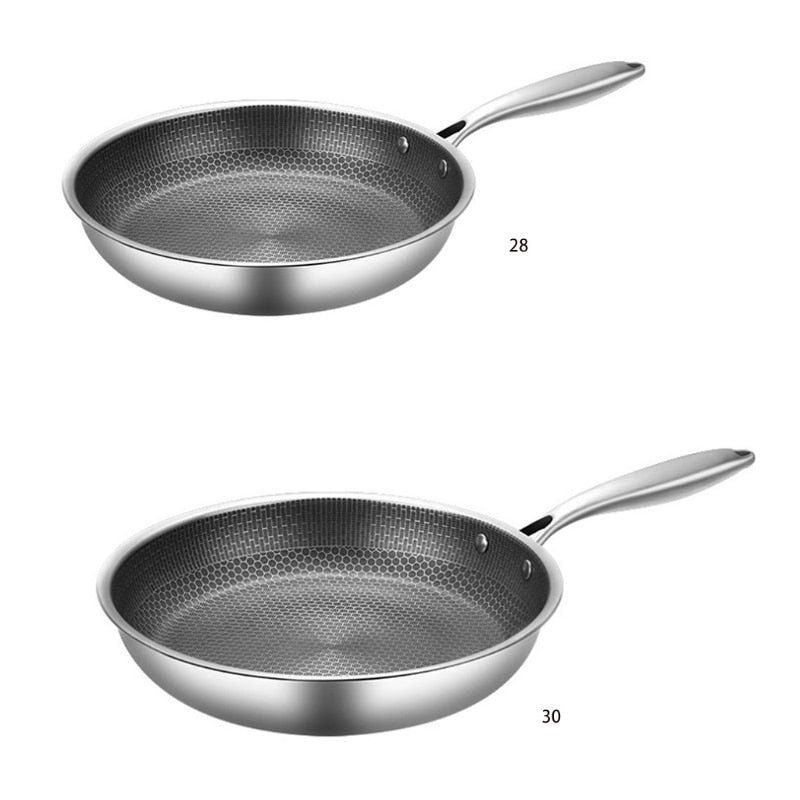 Maliben KitchenPro — Non-stick stainless steel frying pan