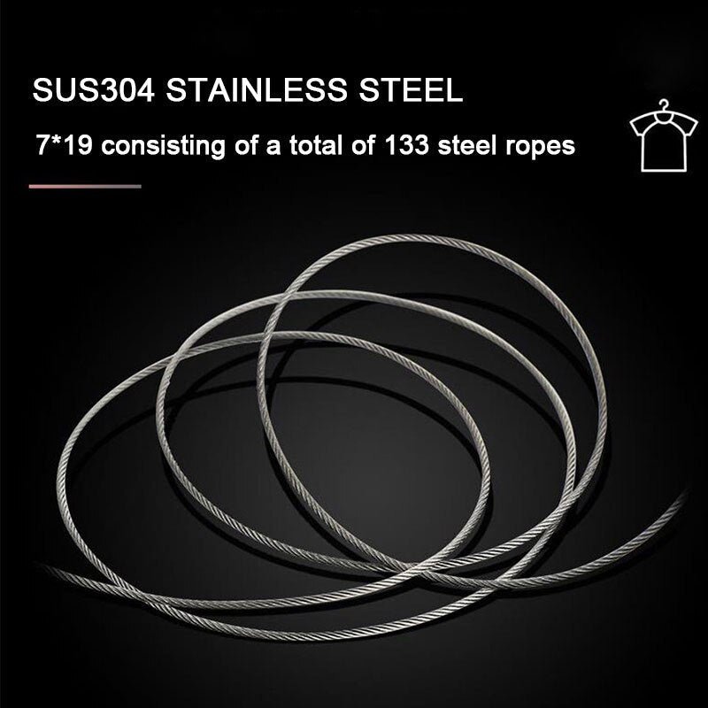 Maliben | Portable Retractable Laundry Drying Rack Rope