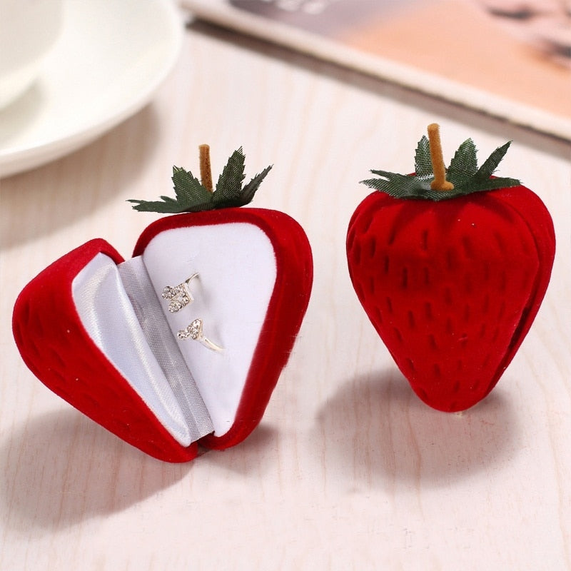 Maliben | Strawberry Inspired Ring Storage Box