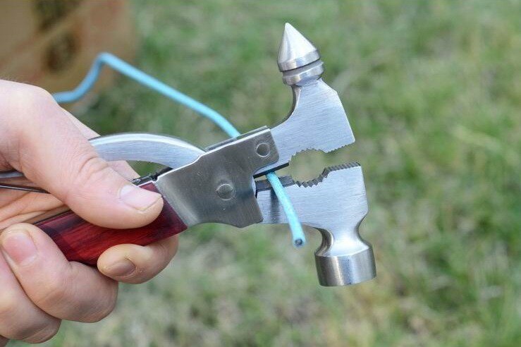 Maliben | Multifunctional Stainless Steel Hammer Camping Tool